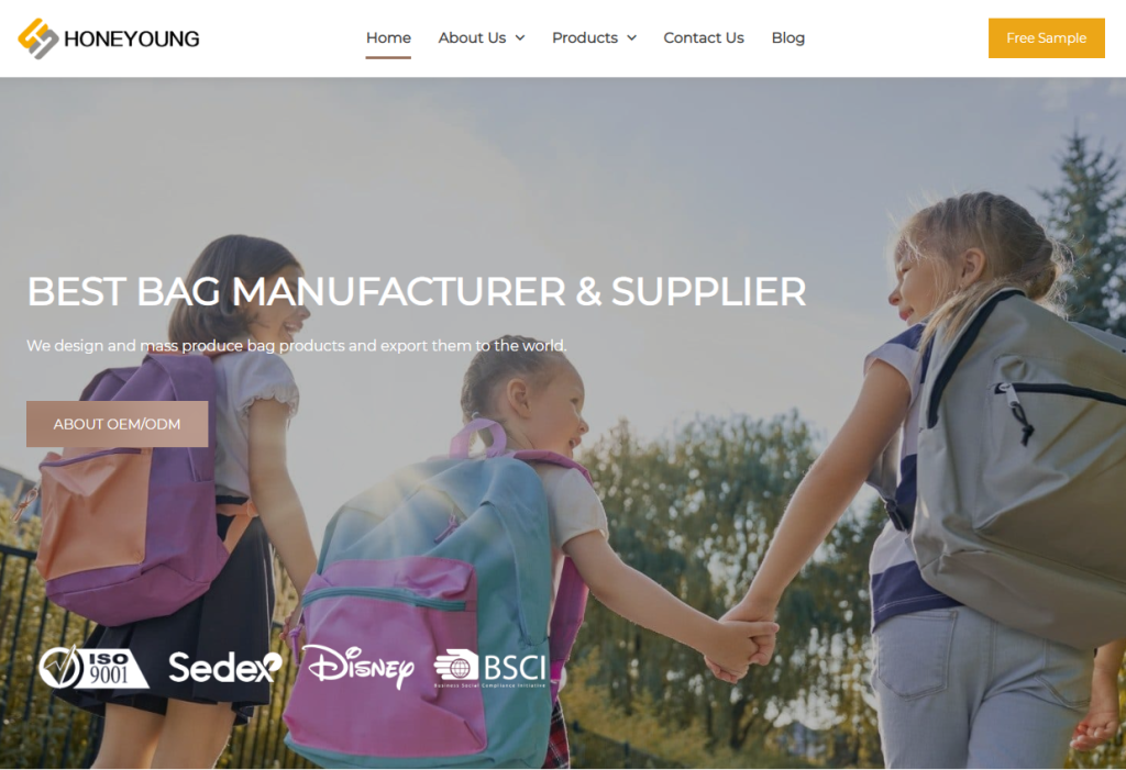 The Best Backpack Manufacturer in China [2022]